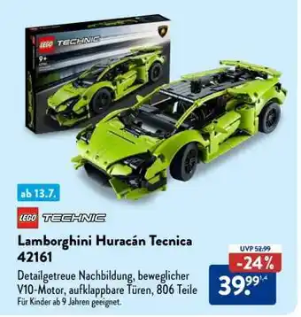 Aldi Süd Lamborghini Huracán Tecnica 42161 Angebot