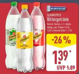 Aldi Nord SCHWEPPES Bittergetränk Angebot