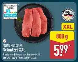 Aldi Nord MEINE METZGEREI Schnitzel XXL Angebot