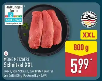 Aldi Nord MEINE METZGEREI Schnitzel XXL Angebot
