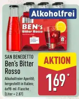 Aldi Nord SAN BENEDETTO Ben’s Bitter Rosso Angebot