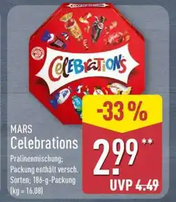 Aldi Nord MARS Celebrations Angebot