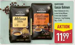 Aldi Nord BARISSIMO Ganze Bohnen Angebot