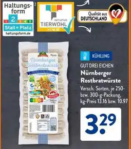 Aldi Süd Nürnberger Rostbratwürste Angebot