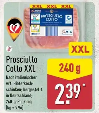 Aldi Nord Prosciutto Cotto XXL Angebot