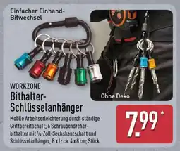 Aldi Nord WORKZONE Bithalter-Schlüsselanhänger Angebot