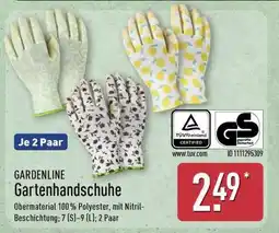 Aldi Nord GARDENLINE Gartenhandschuhe Angebot