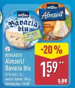 Aldi Nord BERGADER Almzeit/Bavaria blu Angebot