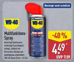 Aldi Nord WD-40 Multifunktions-Spray Angebot