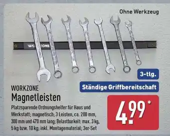 Aldi Nord WORKZONE Magnetleisten Angebot