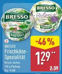 Aldi Nord BRESSO Frischkäse-Spezialität Angebot