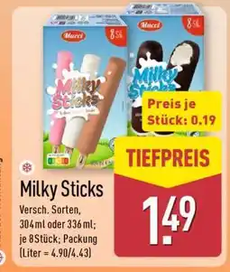 Aldi Nord Milky Sticks Angebot