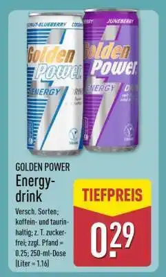 Aldi Nord GOLDEN POWER Energy-drink Angebot