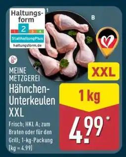 Aldi Nord MEINE METZGEREI Hähnchen-Unterkeulen XXL Angebot