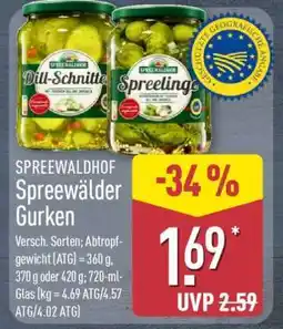Aldi Nord Spreewaldhof Spreewälder Gurken Angebot