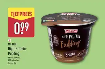 Aldi Nord MILSANI High-Protein Pudding Angebot