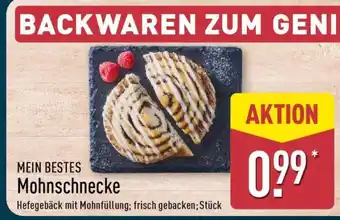 Aldi Nord Mohnschnecke Angebot