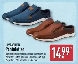 Aldi Nord UP2FASHION Pantoletten Angebot