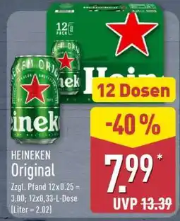 Aldi Nord Heineken Original Angebot
