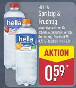 Aldi Nord HELLA Spritzig & Fruchtig Angebot