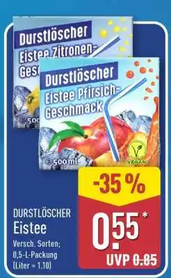 Aldi Nord DURSTLÖSCHER Eistee Angebot
