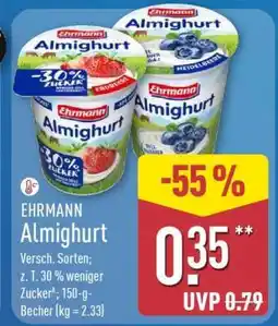 Aldi Nord EHRMANN Almighurt Angebot