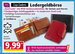 Norma Ledergeldbörse Angebot