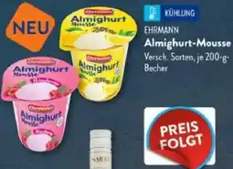 Aldi Süd EHRMANN Almighurt-Mousse Angebot