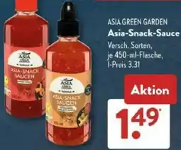 Aldi Süd ASIA GREEN GARDEN Asia-Snack-Sauce Angebot