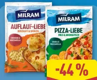 Aldi Nord Milram Reibekäse Pizza-Liebe Angebot
