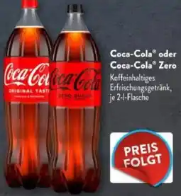 Aldi Süd Coca-Cola oder Coca-Cola Zero Angebot