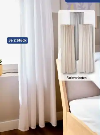 Aldi Nord Home Creation Vorhänge Angebot