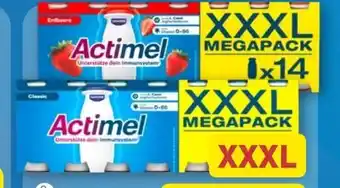 Aldi Nord Danone Actimel Drink XXXL Angebot