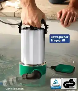 Aldi Nord Ferrex Schmutzwasser-Tauchpumpe FST-1100 Angebot