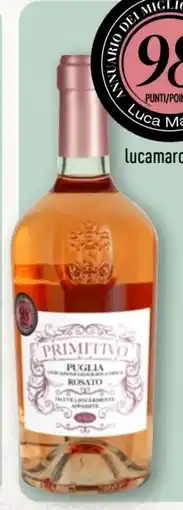 Aldi Nord Luca Maroni Primitivo Rosato Puglia Angebot