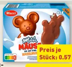 Aldi Nord Mucci Milch-Mäuse Eis am Stiel Angebot