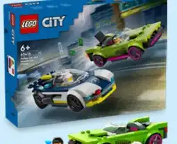 Aldi Nord LEGO City Verfolgungsjagd mit Polizeiauto und Muscle Car 60415 Angebot