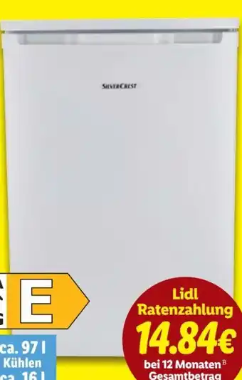 Lidl SilverCrest Kühlschrank HG12844 Angebot