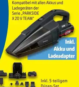 Lidl SilverCrest Akku-Handstaubsauger 20V SHSA 20 Li B1 Angebot