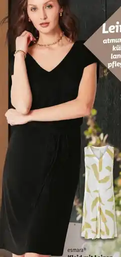 Lidl Esmara Damen Leinen-Kleid Angebot