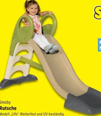 Lidl Smoby Rutsche Life Angebot