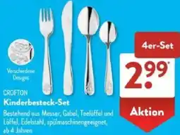 Aldi Süd CROFTON Kinderbesteck-Set Angebot