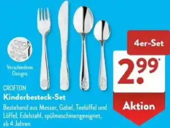 Aldi Süd CROFTON Kinderbesteck-Set Angebot