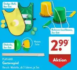 Aldi Süd PLAYLAND Gartenspiel Angebot