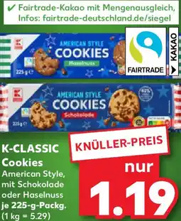 Kaufland K-CLASSIC Cookies Angebot