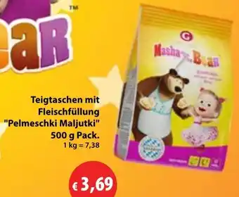 Mix Markt Teigtaschen mit Fleischfüllung "Pelmeschki Maljutki" Angebot