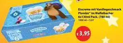 Mix Markt Eiscreme mit Vanillegeschmack Plombir Angebot