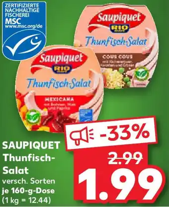Kaufland SAUPIQUET Thunfisch Salat Angebot