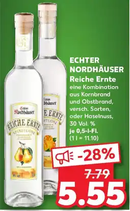 Kaufland ECHTER NORDHÄUSER Reiche Ernte Angebot