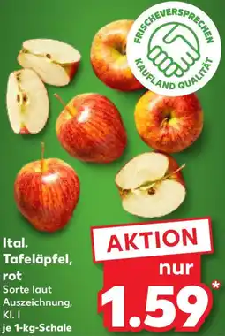 Kaufland Ital. Tafeläpfel, rot Angebot
